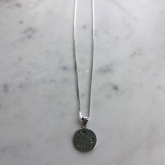 Sterling Silver I Love You... Necklace - Picture 11 of 16